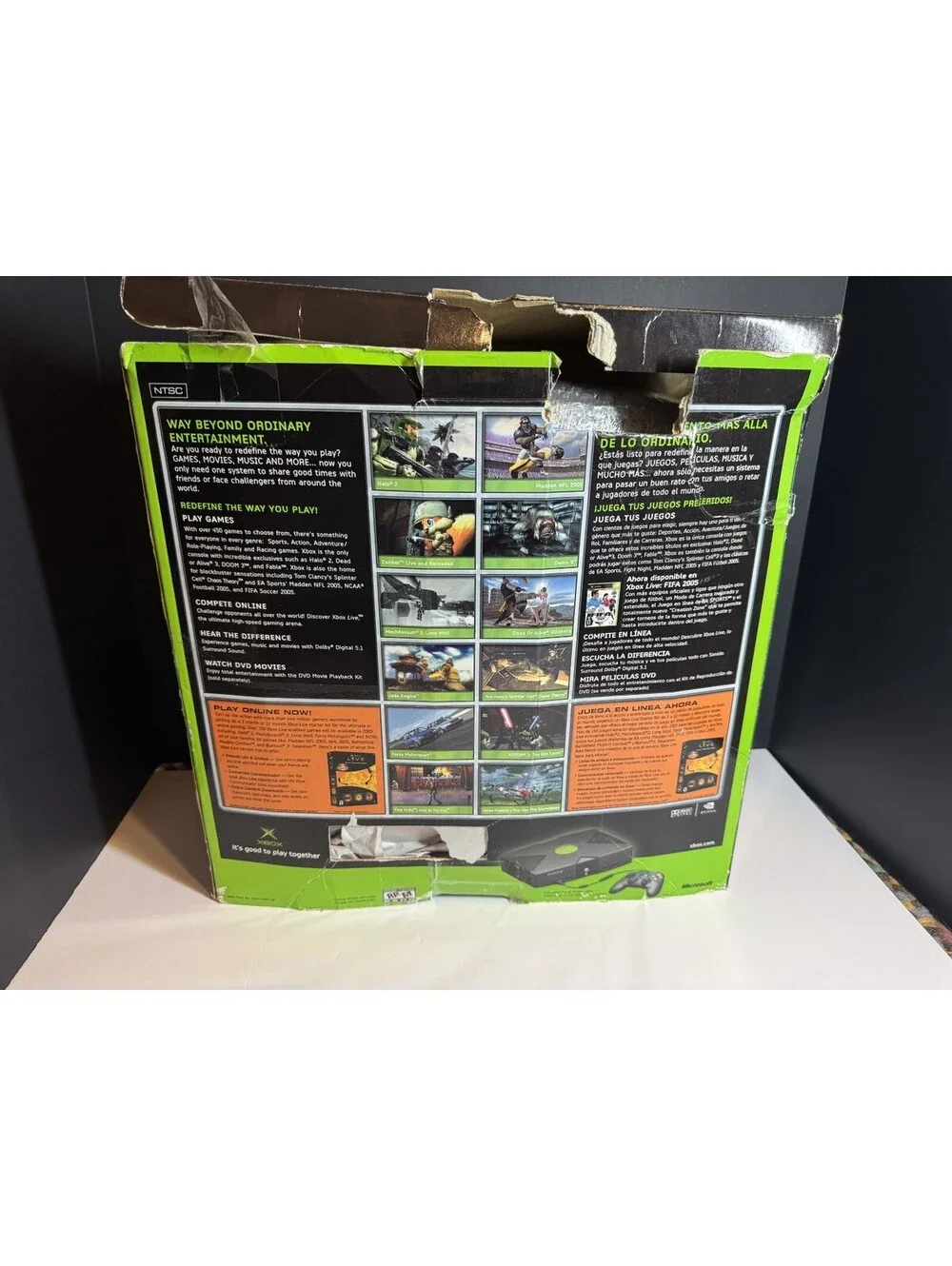 Microsoft box console